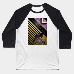 T. Black Panther Baseball T-Shirt